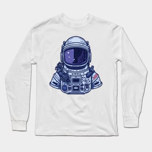 space helmet Long Sleeve T-Shirt